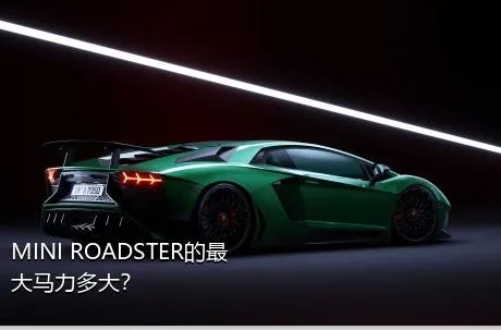 MINI ROADSTER的最大马力多大？