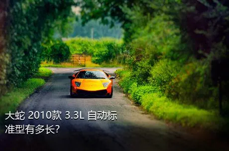 大蛇 2010款 3.3L 自动标准型有多长？