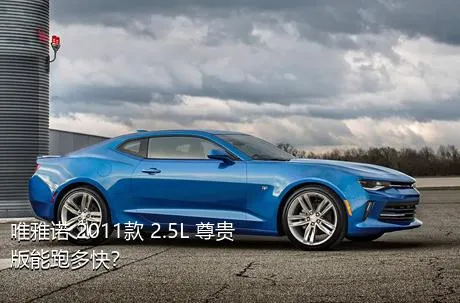 唯雅诺 2011款 2.5L 尊贵版能跑多快？