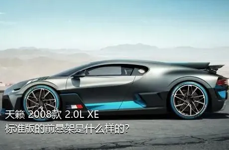 天籁 2008款 2.0L XE标准版的前悬架是什么样的？