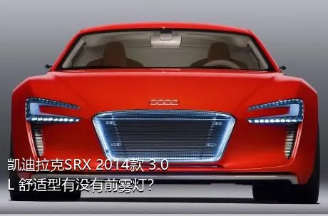 凯迪拉克SRX 2014款 3.0L 舒适型有没有前雾灯？