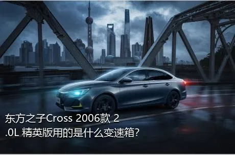 东方之子Cross 2006款 2.0L 精英版用的是什么变速箱？