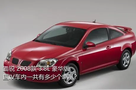 霸锐 2008款 3.8L 豪华版 国IV车内一共有多少个喇叭？