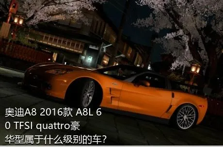 奥迪A8 2016款 A8L 60 TFSI quattro豪华型属于什么级别的车？