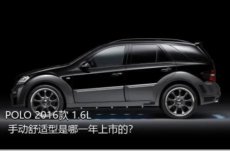 POLO 2016款 1.6L 手动舒适型是哪一年上市的？