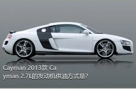 Cayman 2013款 Cayman 2.7L的发动机供油方式是？