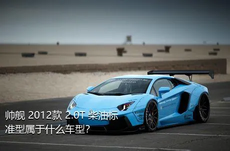 帅舰 2012款 2.0T 柴油标准型属于什么车型？