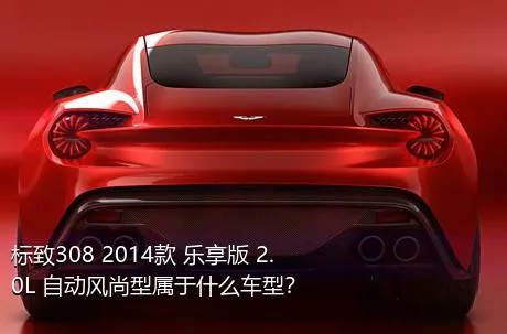 标致308 2014款 乐享版 2.0L 自动风尚型属于什么车型？