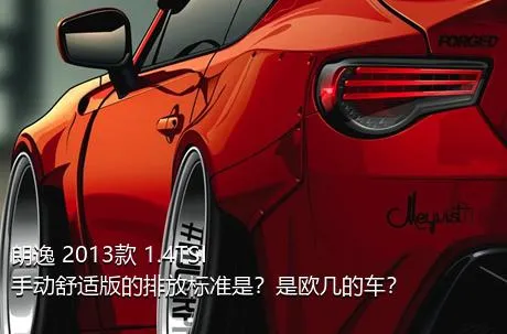 朗逸 2013款 1.4TSI 手动舒适版的排放标准是？是欧几的车？