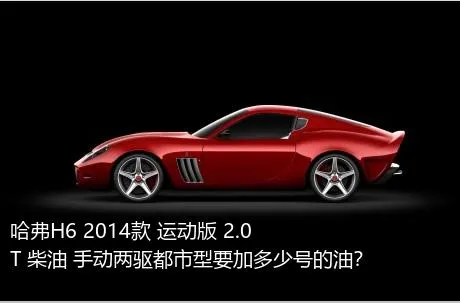 哈弗H6 2014款 运动版 2.0T 柴油 手动两驱都市型要加多少号的油？