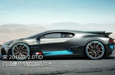 宋 2016款 2.0TID 自动豪华型的油箱多大？