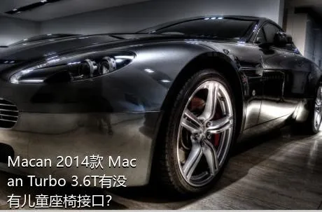 Macan 2014款 Macan Turbo 3.6T有没有儿童座椅接口？