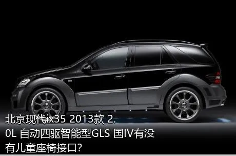 北京现代ix35 2013款 2.0L 自动四驱智能型GLS 国IV有没有儿童座椅接口？