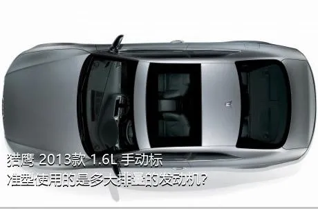 猎鹰 2013款 1.6L 手动标准型使用的是多大排量的发动机？