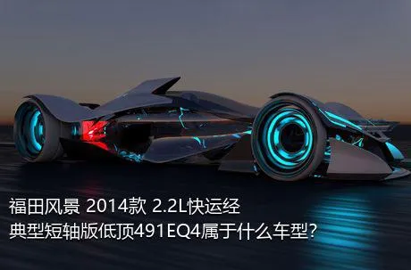 福田风景 2014款 2.2L快运经典型短轴版低顶491EQ4属于什么车型？