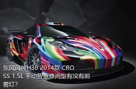 东风风神H30 2014款 CROSS 1.5L 手动智驱尊尚型有没有前雾灯？