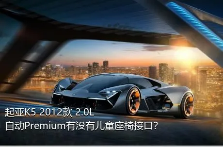 起亚K5 2012款 2.0L 自动Premium有没有儿童座椅接口？