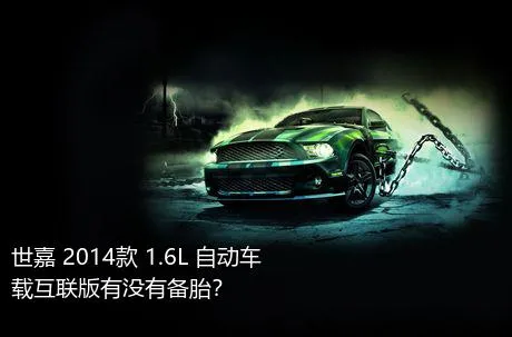 世嘉 2014款 1.6L 自动车载互联版有没有备胎？