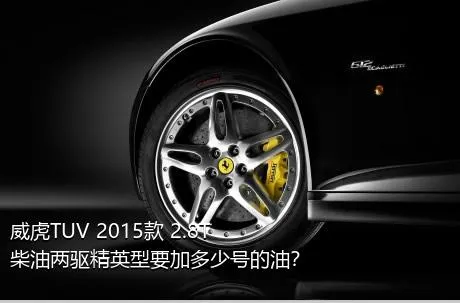 威虎TUV 2015款 2.8T柴油两驱精英型要加多少号的油？