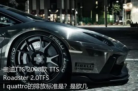 奥迪TTS 2008款 TTS Roadster 2.0TFSI quattro的排放标准是？是欧几的车？